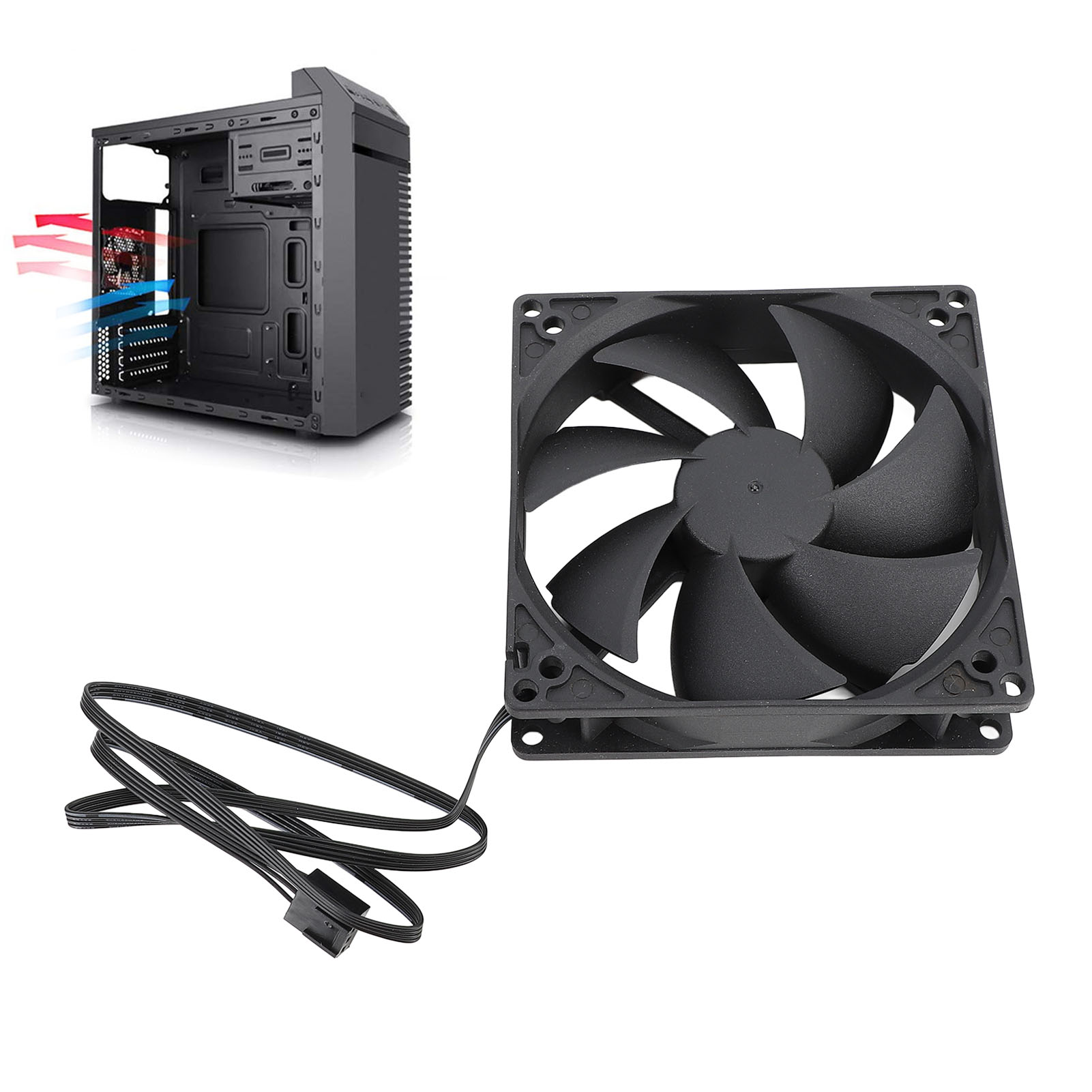 Case Fan Controller - 100mm PC PWM Kasa Fanı 100mm