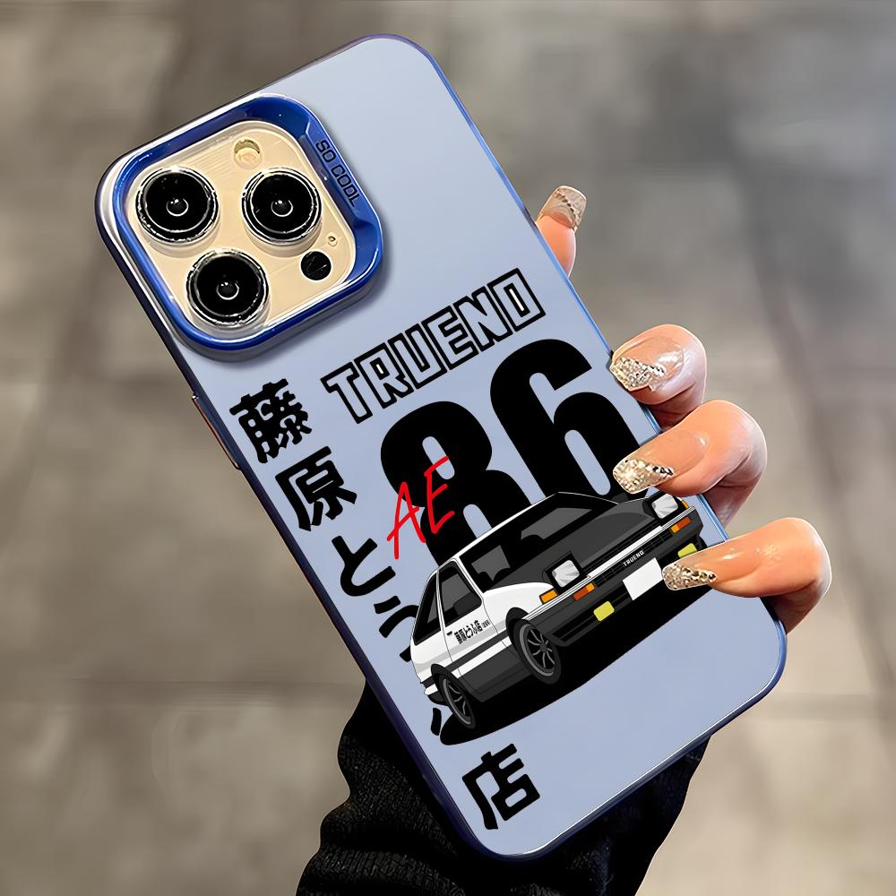 Matte Pc Case - Anime I-Initial D AE86 Telefon Kılıfı