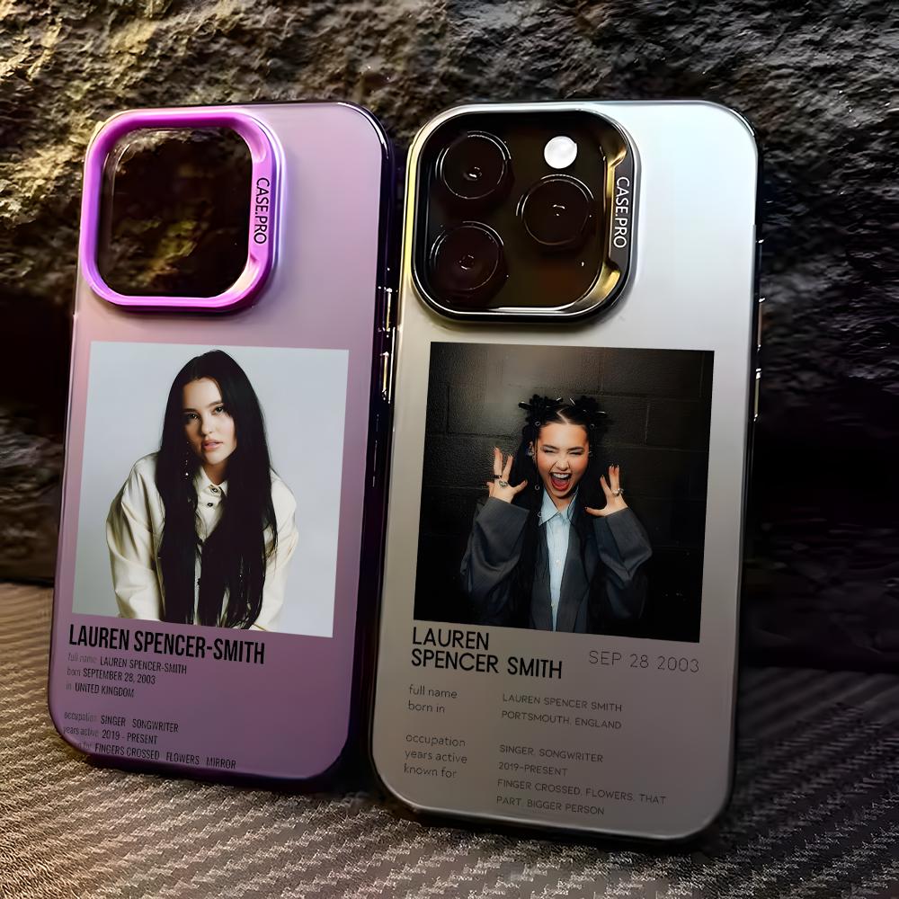 Matte Pc Case - Şarkıcı l-Lauren Spencer Smith iPhone 17
