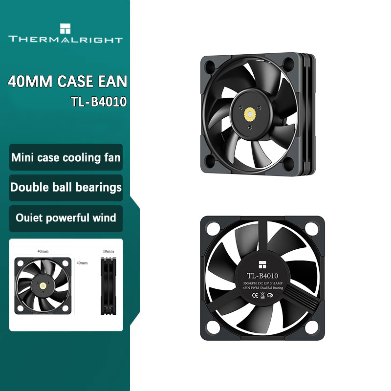 Case Fan Controller - Thermalright TL-B4010 4CM Mini Bilgisayar Kasası
