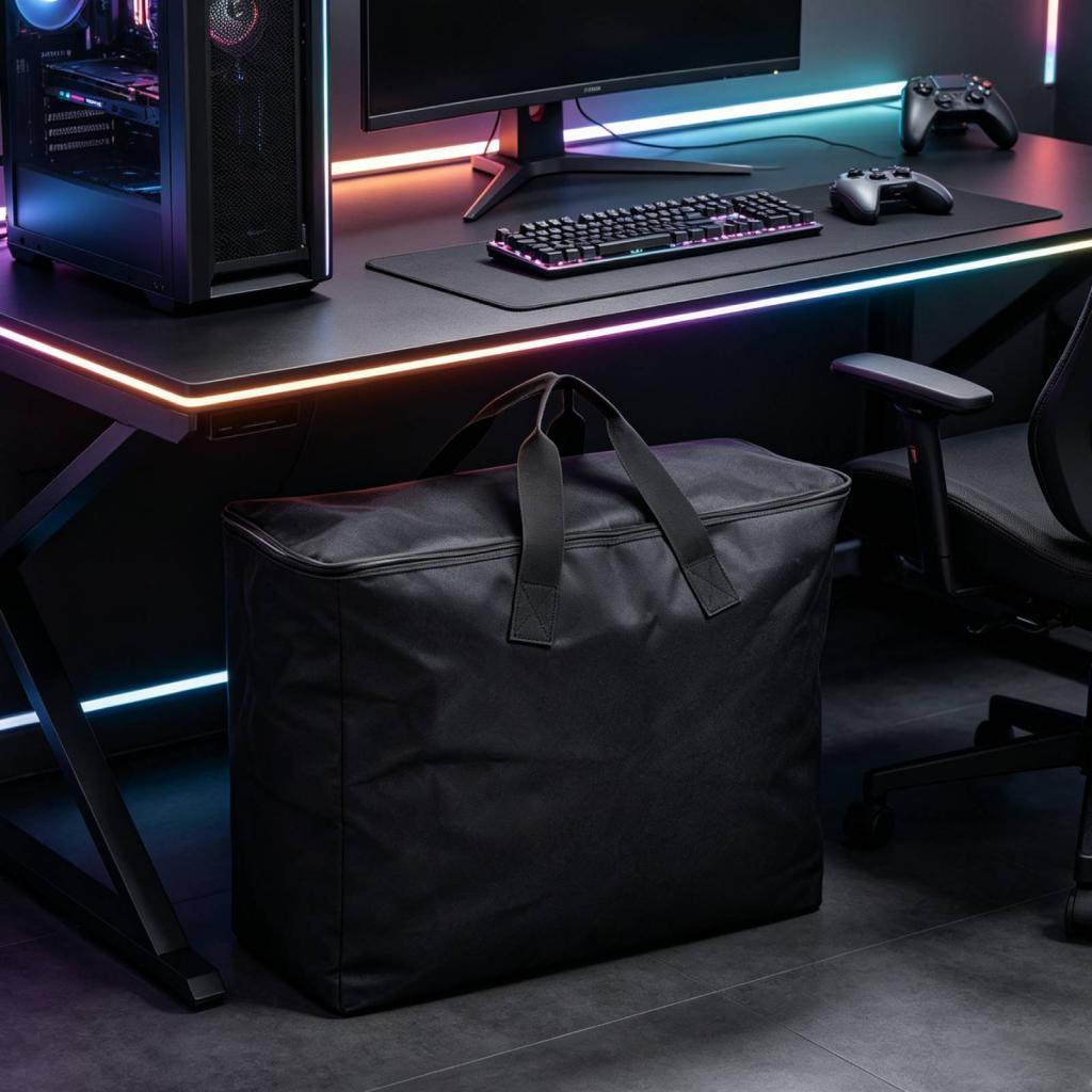 Pc Chassis - Bilgisayar Kasası Taşıma Çantası, Oxford Kumaşından