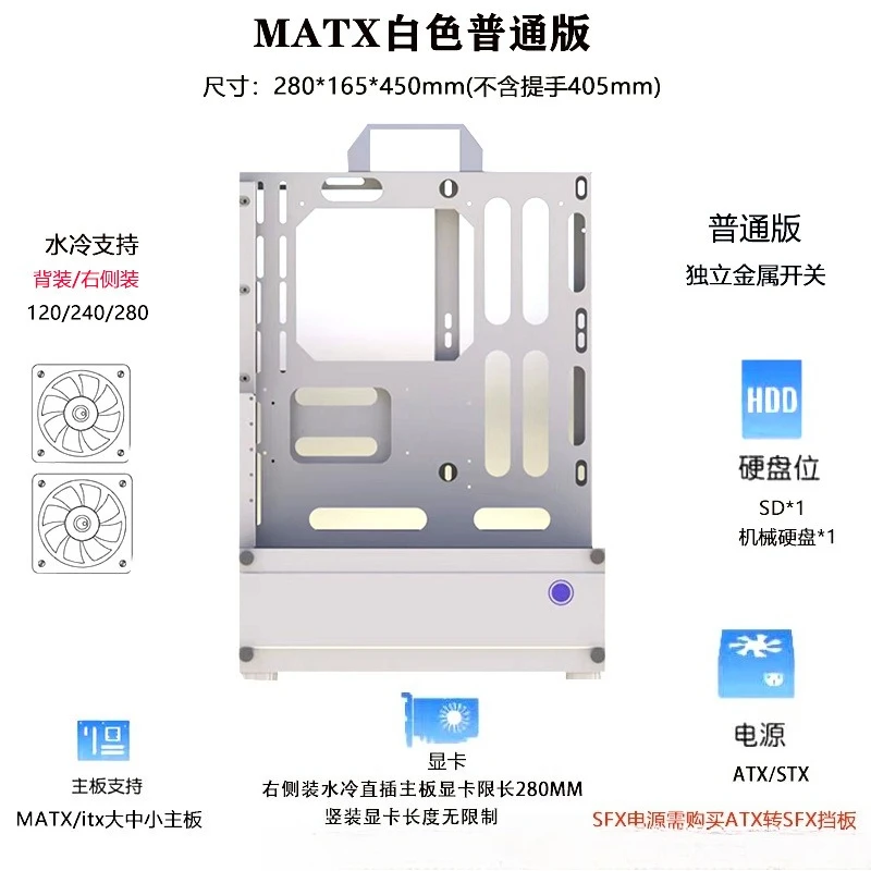 Açık Şasi 240/360 Su Soğutmalı - Pc Chassis incelemesi ve fiyatı