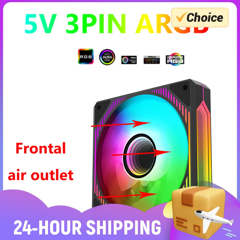 120 mm PC Fanı, 24 LED'li, 9 K - Case Fan Controller incelemesi ve fiyatı
