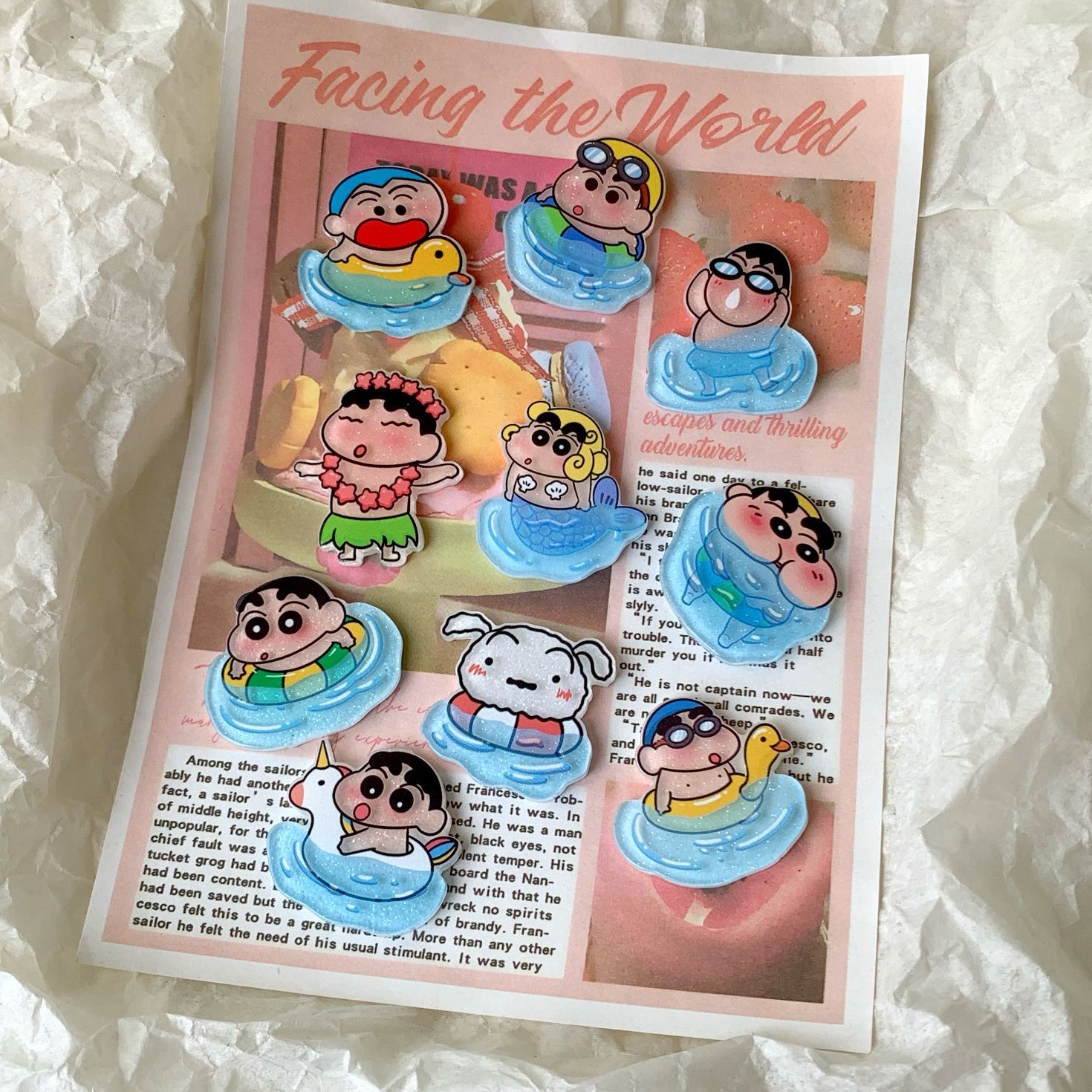 Crayon Shin-chan reçine aksesu - Case Fans incelemesi ve fiyatı