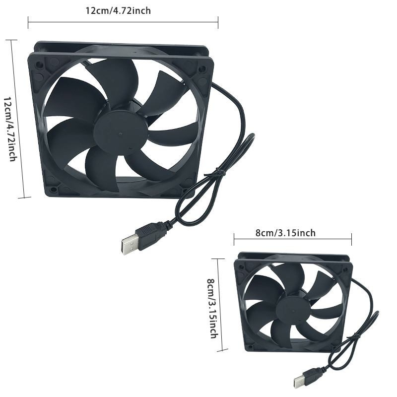 8/12 cm 12 V USB Powered Bilgi - Pc Chassis incelemesi ve fiyatı