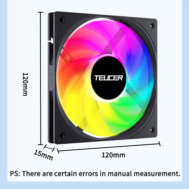 Teucer 120mm PC Kasa Fanı FDB  - Pc Chassis incelemesi ve fiyatı