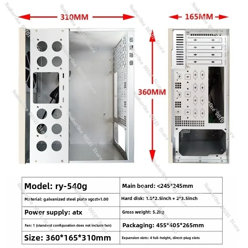 Duvara Monte Edilen Küçük Kasa - Atx Case incelemesi ve fiyatı