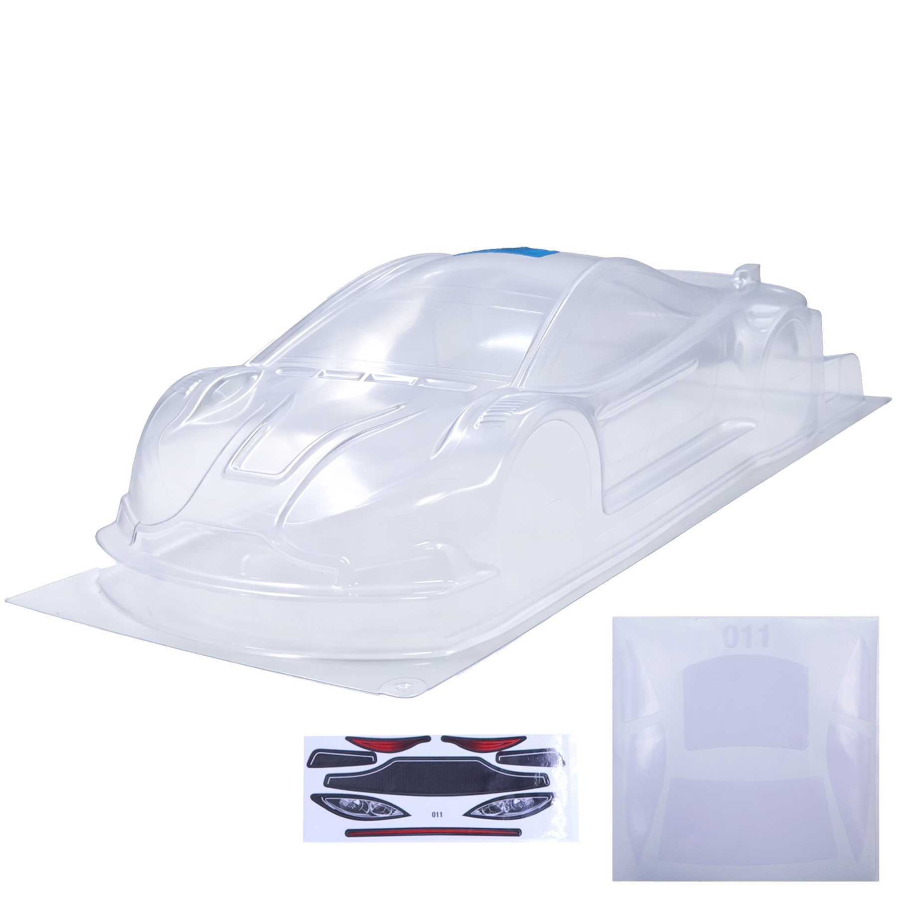 1/10 Ölçekli, Boyasız, Şeffaf  - Pc Chassis incelemesi ve fiyatı