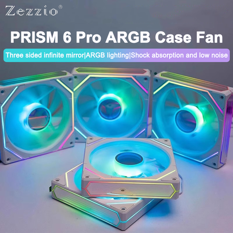 ZEZZIO PRISM 6 PRO 120mm ARGB  - Case Fan Controller incelemesi ve fiyatı