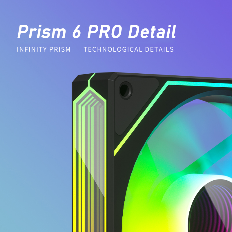 ZEZZIO PRISM 6 PRO 120mm ARGB  - Case Fan Controller incelemesi ve fiyatı